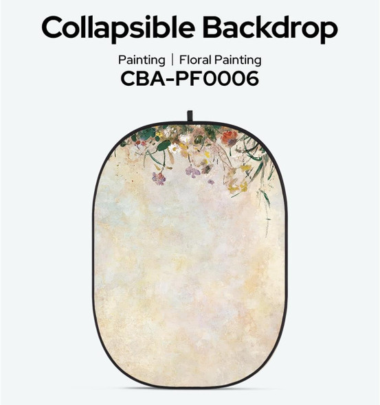 Godox CBA-PF0006 150 x 200cm Floral Painting Large Collapsible Background Board