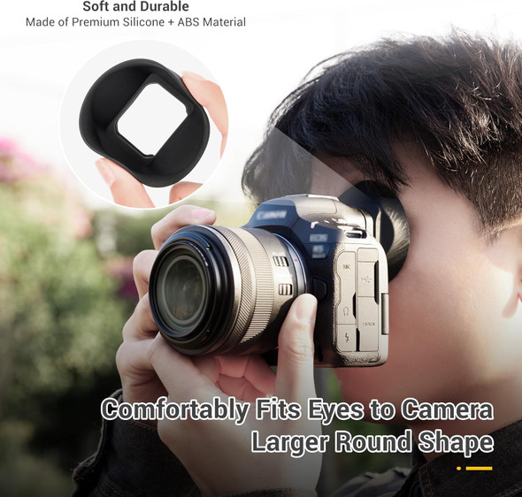 JJC EC-R5IIC Camera Round Eyecup for Canon EOS R5 Mark II