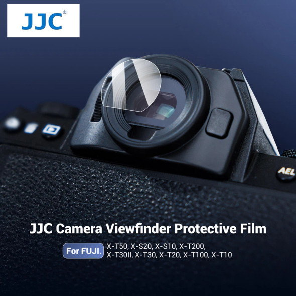  JJC VF-FJ1K2 Viewfinder Screen Protector for Fujifilm X-T50, X-S20, X-S10, X-T200, X-T30II, X-T30, X-T20, X-T100, X-T10 (2Pack)