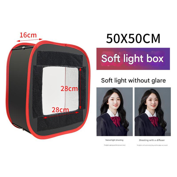 Fotolux  50 x 50 cm Quick Set Up LED Light Panel Softbox Kit