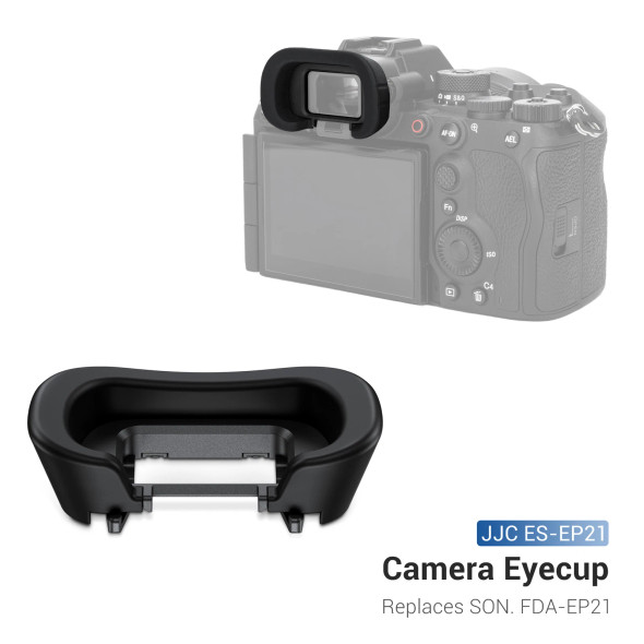 JJC ES-EP21 Camera Eyecup for Sony  a1 II, a9 III, a7R V, a7 IV, a1, a7S III (Replaces Sony FDA-EP21)