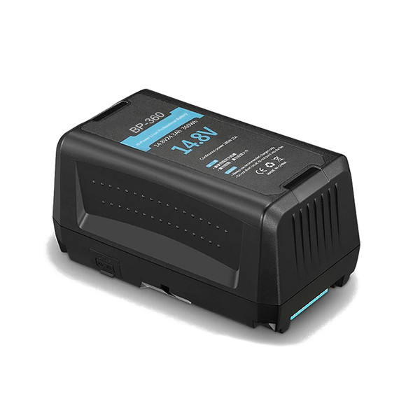 2 x Fotolux BP-360 14.8V 360Wh 24300mAh Extra Large V-Mount V-Lock Battery