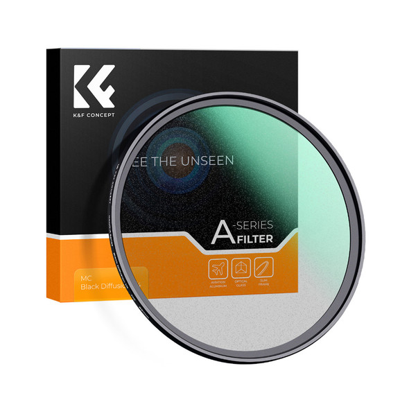  K&F Concept KF01.2267 72mm Black Mist 1/4 Nano-A MC Black Diffusion Filter