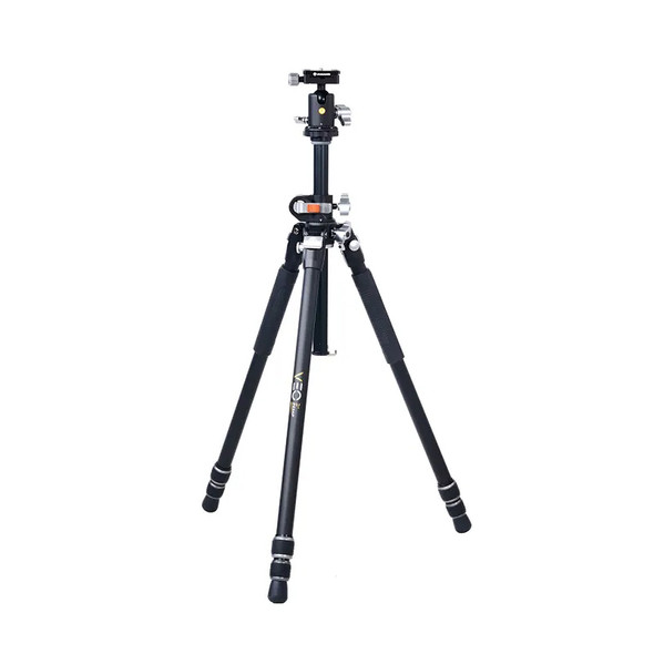 Vanguard V250090 VEO 3+ 263AB Pro Aluminium Tripod / Monopod with BH-160S Ball Head & Horizontal Arm for Flat Lay photos (Max Load 15kg)