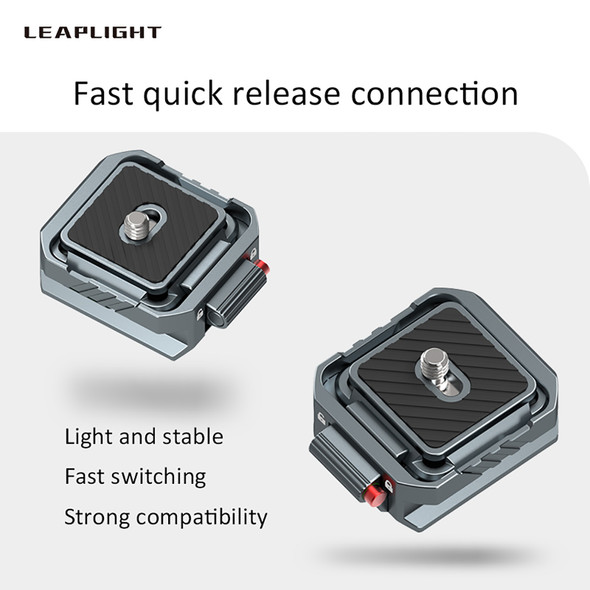 Leaplight  LYK1+LYG1 Arca Swiss Quick Release System for DJI Zhiyun Stabilizer