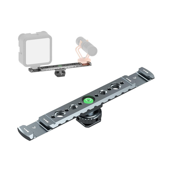 Leaplight LYJ8 Aluminium Alloy Double Cold Shoe Expansion Bracket (Grey) 