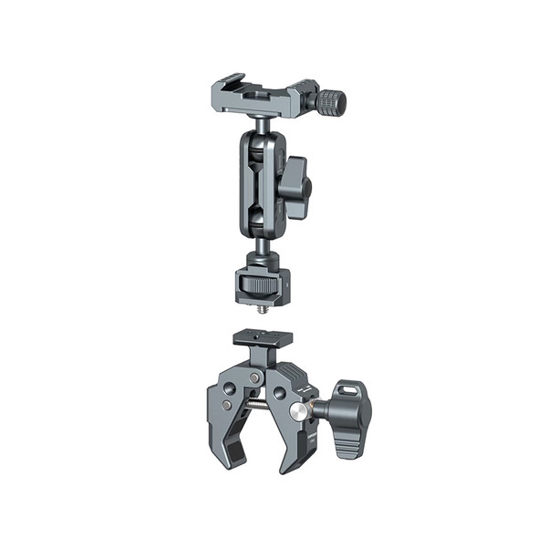 Leaplight LYM3+LYE15 Super Clamp with Double Ball Head Magic Arm (Arca Swiss Type)  