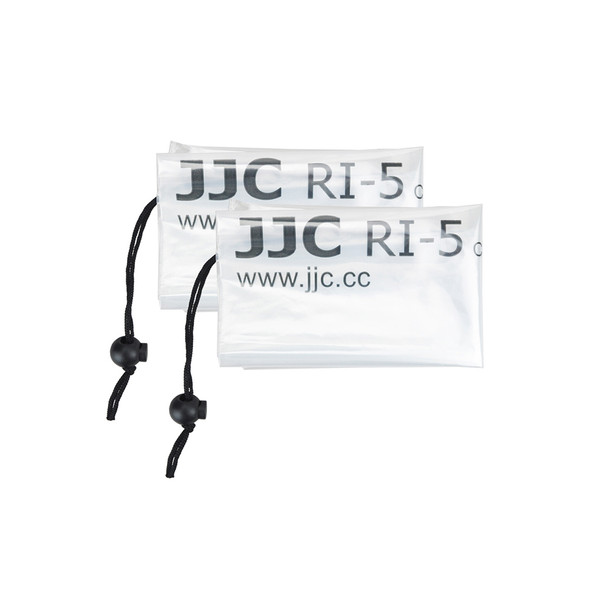 JJC RI-5 Camera Rain Cover (2 Pack)  Clear Raincoat
