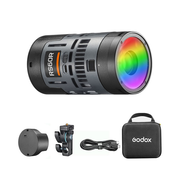Godox RS60R KNOWLED Portable 60W RGB LED Video Light w Battery