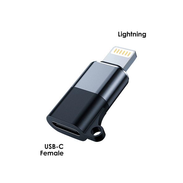 Fotolux USB-C Female to Lightning Male OTG Converter for Charging Data Sync