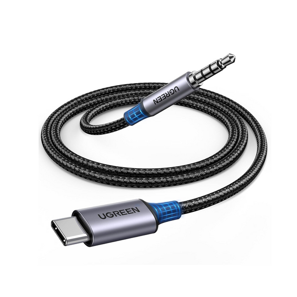 Ugreen 35056 CM734 USB-C to 3.5mm TRRS  Aux Audio Cable (1m) 