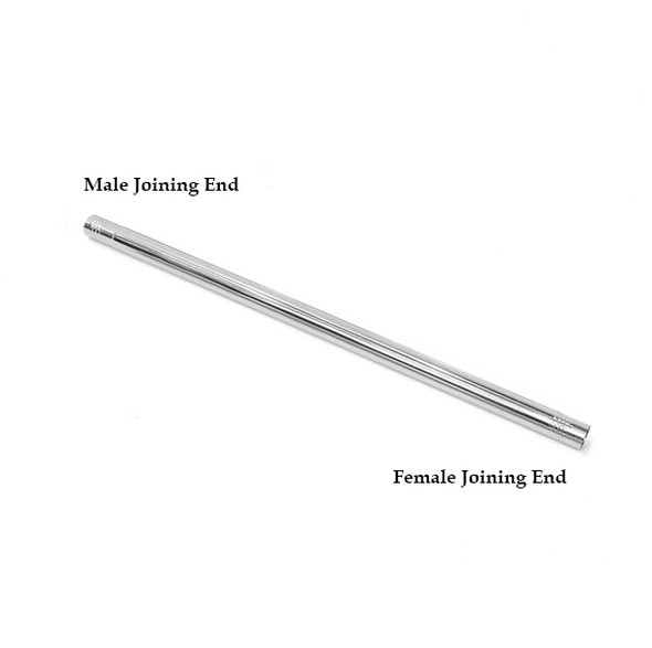 Fotolux SS-1m  48mm Dia Stainless Steel Hollow Extension Tube