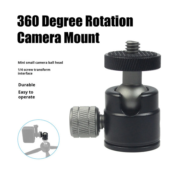 Fotolux MB44-GY Mini Ball Head with 1/4" Thread (Grey)