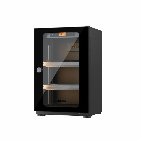 Lenthem DT-045D 40L Small Auto-Dehumidifier Digital Dry Cabinet (Black)