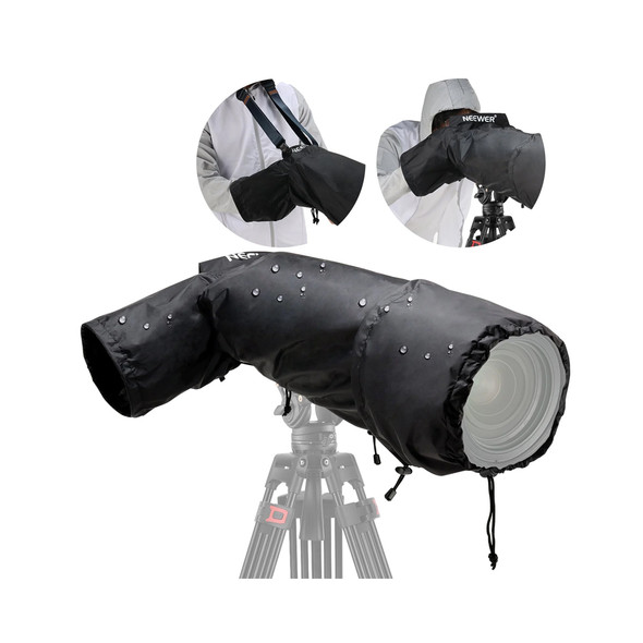 NEEWER PB004 10102043EU Camera Rain Cover for DSLR / Mirrorless Camera (Large) 