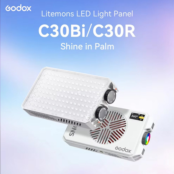  Godox C30R Litemons 30W RGB LED Pocket Light Panel (1800K -10000K)
