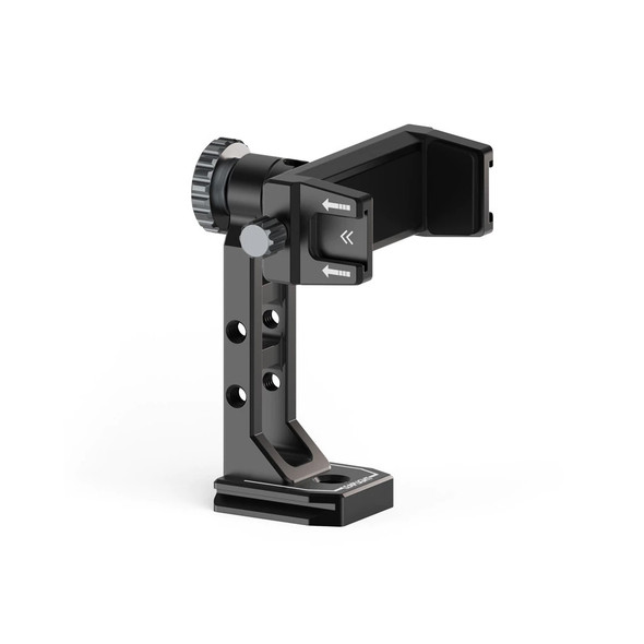 Leaplight LYB1 Metal Phone Holder Clamp with Dual Cold Shoe (Clamp Range 60-94mm) 