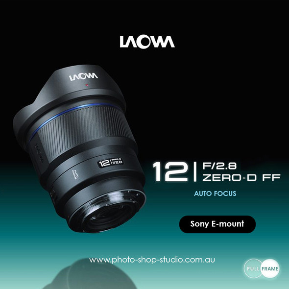  Laowa 12mm F2.8 Zero-D Dreamer FF E Auto Focus Lens for Sony E-mount 