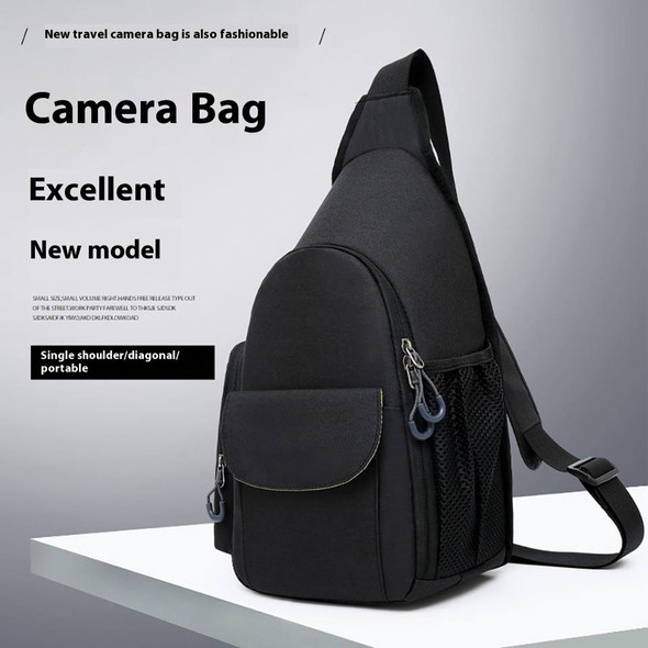 Fotolux SB3822L-BK  Large Camera Sling Bag - Black  (38x22x14cm)