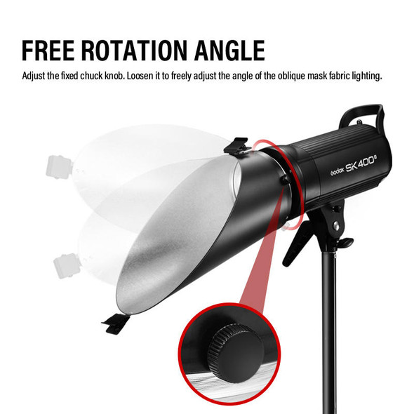 Fotolux FOTRFT-2 Background Oval Reflector for Studio Flash / LED Light ( Bowens Mount )