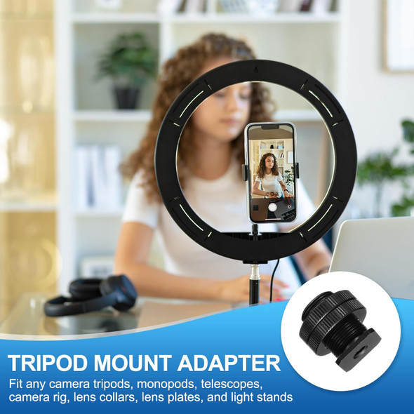  Fotolux TF10069 5/8" Male to 1/4" Female Hot Shoe Adapter