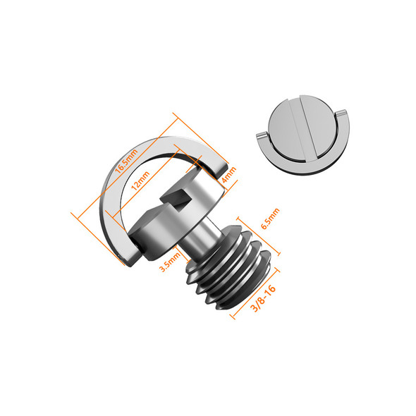 Fotolux TF3064 Locking Screw 3/8" threads for Quick Release Plate