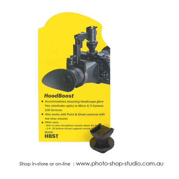 Hoodman HBST Hoodboost Hot Shoe Riser Adapter