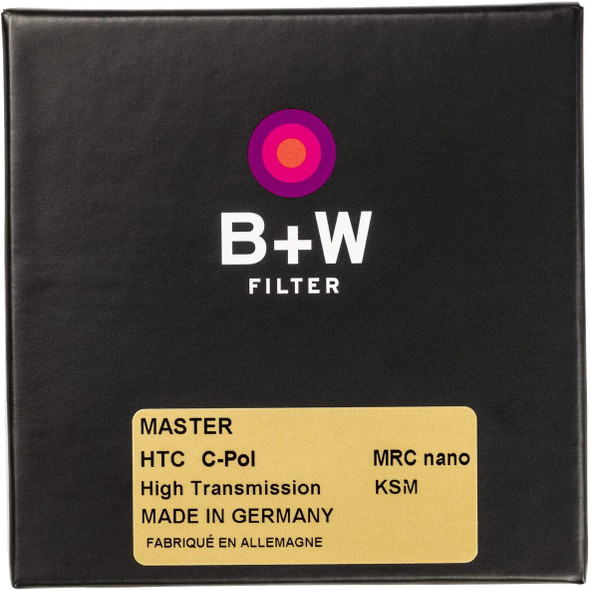 B+W 52mm Master High Transmission Circular Polarizer MRC Nano Glass Filter