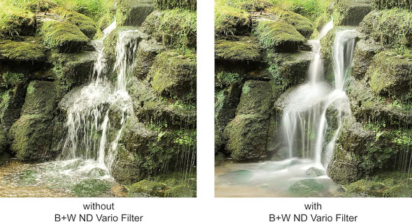 B+W 77mm XS-Pro Digital ND Vario Filter MRC Nano, 1 - 5 Stops