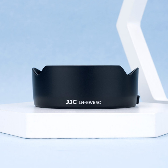  JJC LH-EW65C BLACK Lens Hood for Canon RF 16mm f/2.8 STM Lens (Replaces Canon EW-65C)