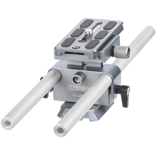 Sevenoak Universal 15mm Rail Rod Support Base Plate, Quick Release 