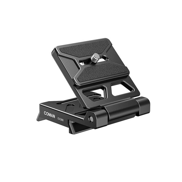Coman EX300  L-shaped Tripod Mounting Plate 1/4" Screw