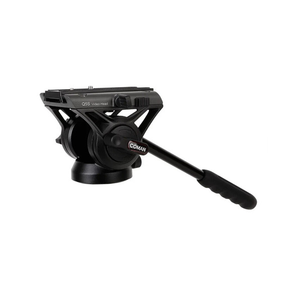Coman Q5S Aluminium Alloy Fluid Video Head with Handle (Max Load 8kg) 