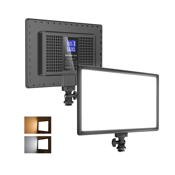 NEEWER  NL-192B 10105228 BASICS 13" 20W Bi-color Soft LED Panel Light (3200K-5600K) 