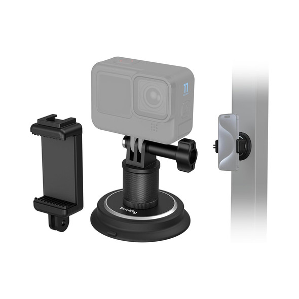 Smallrig 4347 Magnetic Suction Cup Mounting Support for Action Camera / Smartphone 