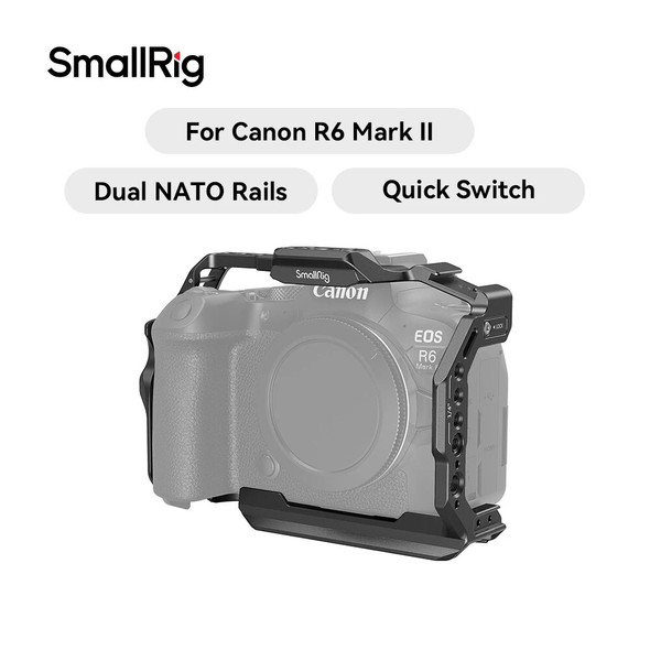 SmallRig 4159 Camera Cage for Canon EOS R6 Mark II