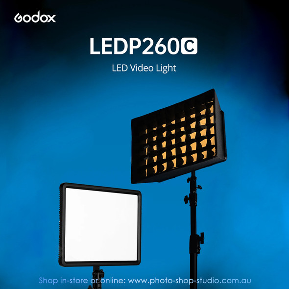  Godox LEDP260C 30W Bi-Color Ultra-Thin Video LED Soft Light Panel (3300K-5600K)