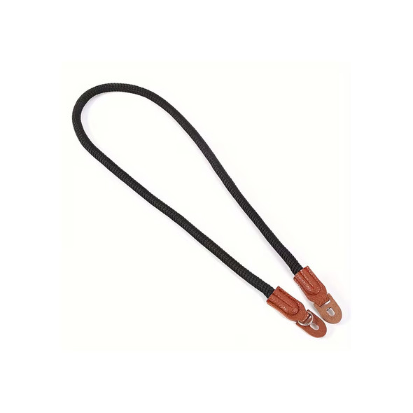 Fotolux WS-1BK Cotton Braided Rope Outdoor Camera Neck Strap (Black) 
