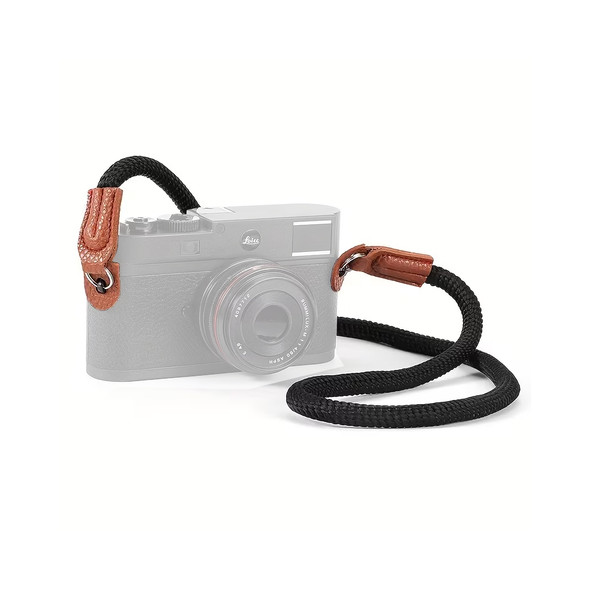 Fotolux WS-1BK Cotton Braided Rope Outdoor Camera Neck Strap (Black) 