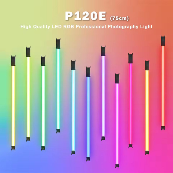  Luxceo 4x  P120E 75cm 20W RGB  Handheld Tube Four LED Light Stick Kit 