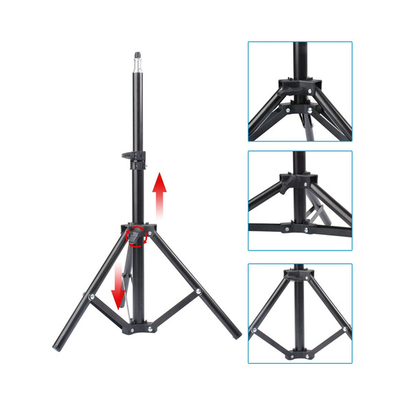 Fotolux LS-700 70cm Light Stand with 1/4" Screw (Mini Size)