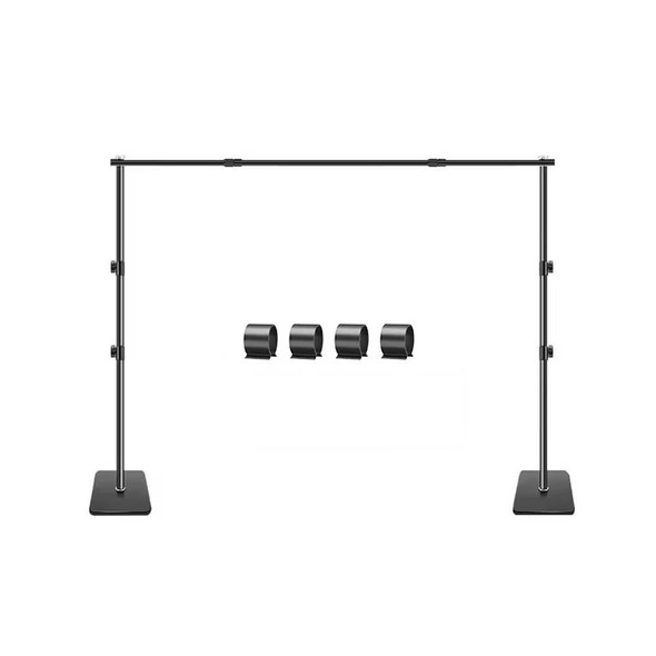 Fotolux BS-2830 Space Saver Photography Background Support Kit (2.8m H x 3m W)