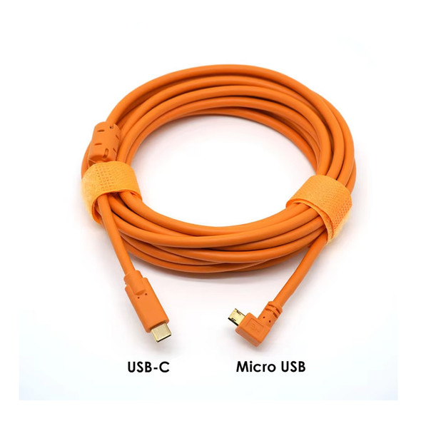  Fotolux USB-C to Micro USB High Speed Tethering Cable (3m) for Canon , Nikon , Sony