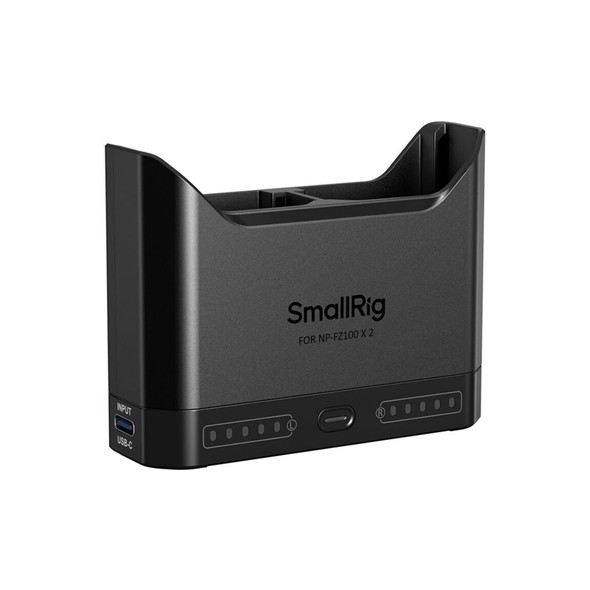 SmallRig 5489 22.5W USB-C Fast Dual-Slot Battery Charger for Sony NP-FZ100