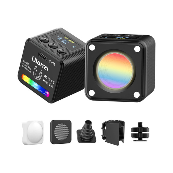 Ulanzi 2878 L2 RGB Magnetic Mini Cube COB Video LED Light 