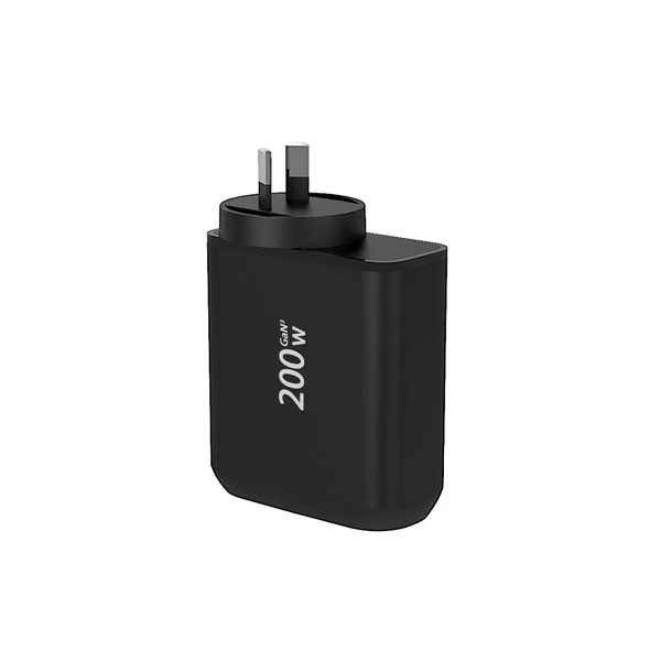 Fotolux WC-PD200 200W GaN 3 6-Port USB-C PD & QC 3.0 USB-A Fast Charger (AU Plug)