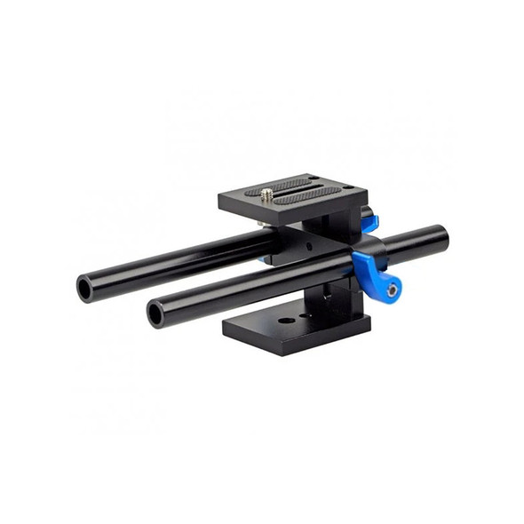 Fotolux ST-01 Universal 15mm Rail Rod Support Base Plate Bracket for DSLR Rig