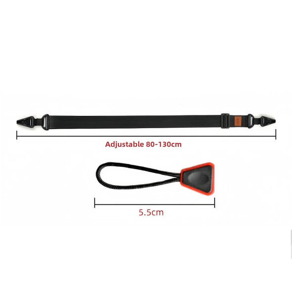 Fotolux K-01 Rapid Adjustable Camera Shoulder Strap - Black