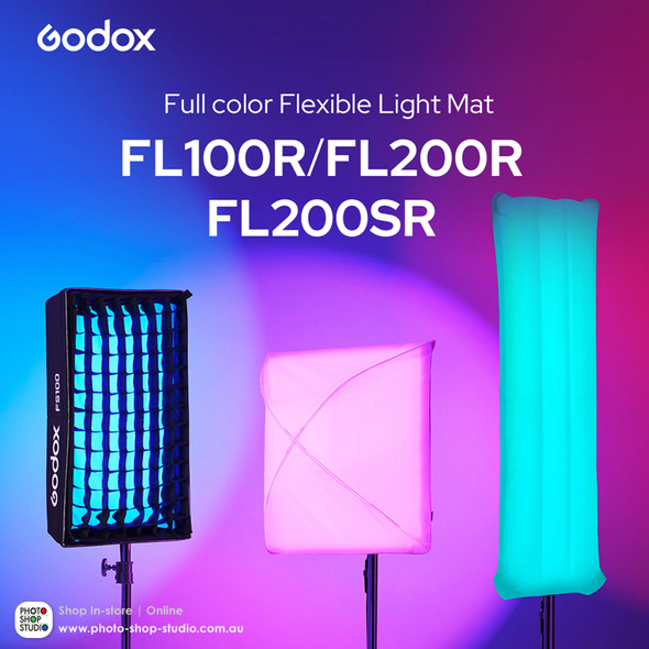 Godox FL200SR K1 RGB Full Color Flexible Strip LED Light Mat 34x122cm