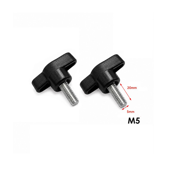 Fotolux M5-20 M5 x 20mm Replacement T-Wing Locking Screw - 2 Pack